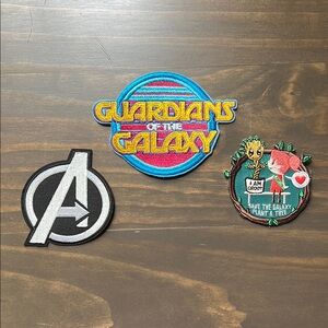 Guardians of the Galaxy and Avengers Patches